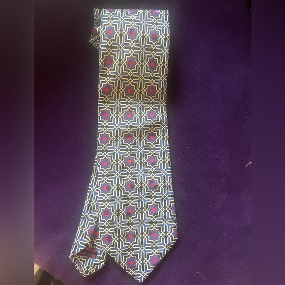 Federigo Silk Tie - Picture 2 of 2
